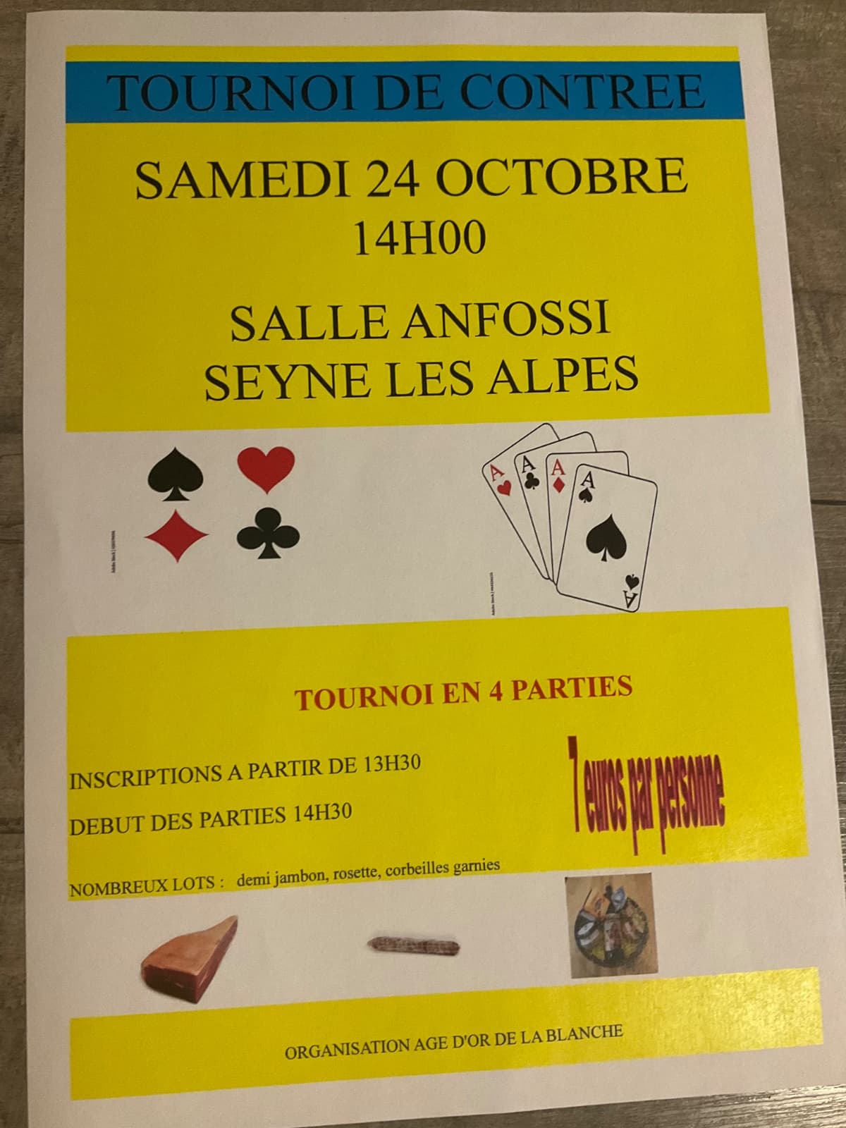 Affiche Tournoi de contrée